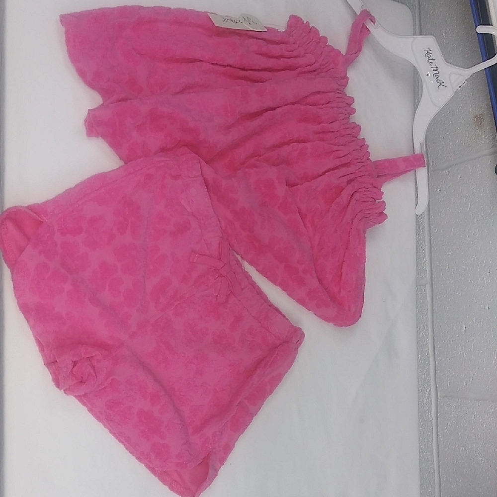 Pink Floral Two-Piece Set